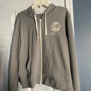 Hurley Full Zip Hoodie NWOT XL